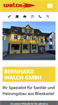 Mobile Screenshot of heizungsbau-walch.de